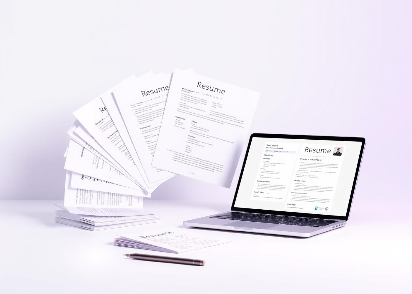 Resume Shortlist System — templates, ATS filter and rewrite method preview